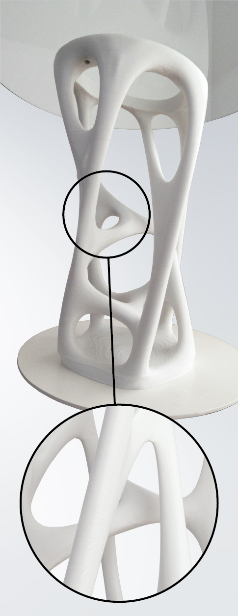 Case Study: Generative Design Table produced by 3D Printing