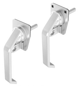7-073.02 L-Handle 3/8 for Padlock Stainless Steel