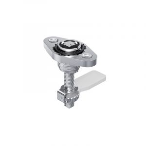 7-087 Flush-mounted Compression Latch L28/L37 with H-Dimension Adjustment Stainless Steel