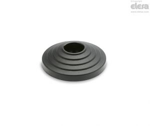 BASE LV.A-AS Bases for levelling feet base without ground mounting, with no-slip disk