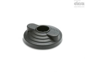 BASE LV.F-AS-ESD-C Bases for levelling feet base for ground mounting, with no-slip disk