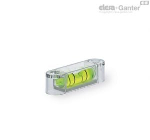 BOL-MB-AV Monodirectional screw-on levels Without springs and screws