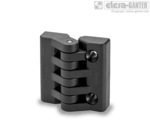 CFA-B-SH Hinges bosses with threaded hole and pass-through holes for countersunk head screws