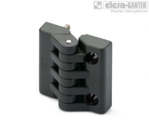 CFA-p-CH Hinges threaded studs and pass-through holes for cylindrical head screws