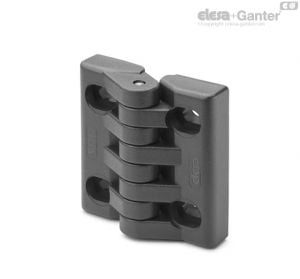 CFA-SL-H Hinges with slotted holes of adjustment For horizontal adjustments