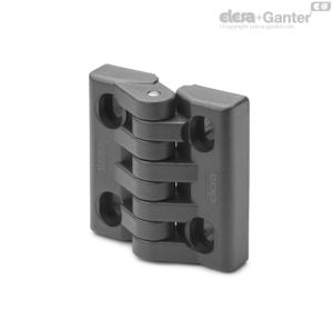 CFA-SL-V Hinges with slotted holes of adjustment For vertical adjustments