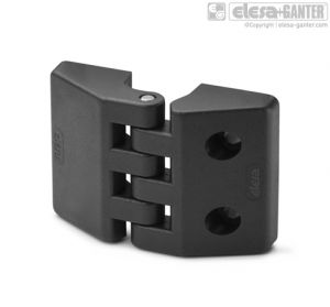 CFE-B-CH Hinges bosses with threaded hole and pass-through holes for cylindrical head screws