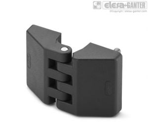 CFE.48 B-M5-p-M5x17 - Hinges bosses with threaded hole and threaded studs