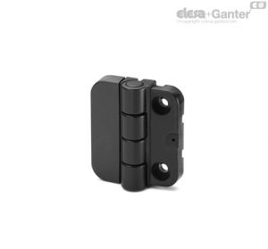 CFQ-CH Dobradiças Furos passantes para parafusos de cabeça cilíndrica