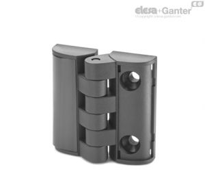 CFT-SH Dobradiças Furos passantes para parafusos de cabeça escareada