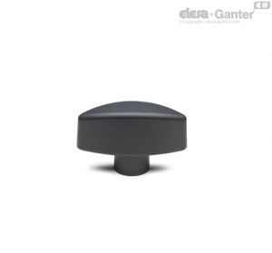 CTL.476-B Wing knobs Brass boss, threaded blind hole