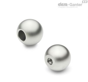 DIN 319-NI Ball Knobs Stainless Steel