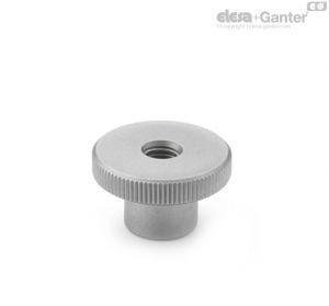 DIN 466-SST Porcas Serrilhadas Aço Inoxidável