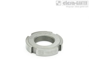 DIN 1804-WNI Slotted locknuts slotted locknuts, stainless steel