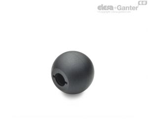 DIN 319-KT-40-B12-M Ball Knobs plastic