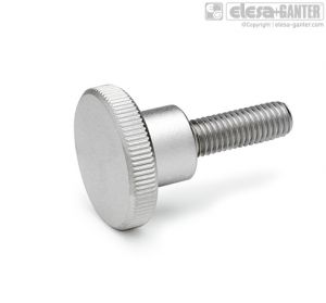 DIN 464-M4-8-NI Knurled screws stainless steel