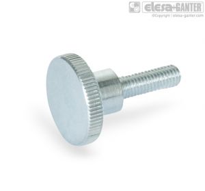 DIN 464-ZB Knurled screws zinc plated