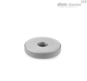 DIN 467-NI Knurled Nuts Stainless Steel