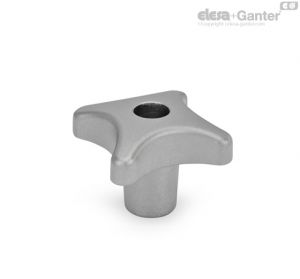 DIN 6335-NI Hand knobs stainless steel