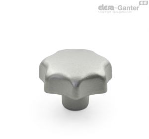 DIN 6336-NI Star knobs Stainless Steel