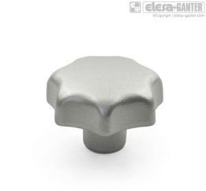 DIN 6336-NI Star knobs stainless steel
