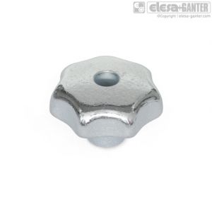 DIN 6336-ZB Star knobs zinc plated