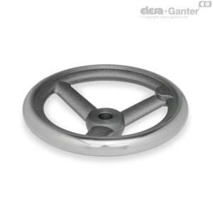 DIN 950-GG-B Volantes de ferro fundido, sem chaveta