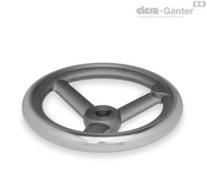 DIN 950-GG-K Volantes de ferro fundido, com chaveta DIN 6885-1 P9