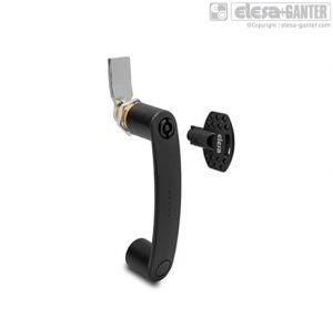 EBP-CH-A Handles with latch two-wing groove