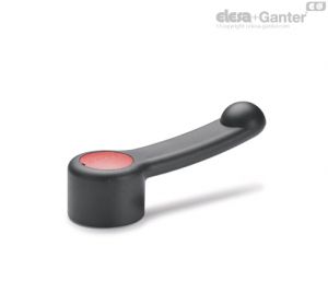 ELC. Control levers Black-oxide steel boss, cap in the Ergostyle colours