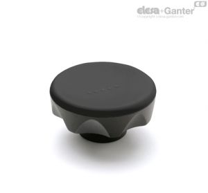 ELK-A Knobs with rear lobes Black-oxide steel boss, plain hole