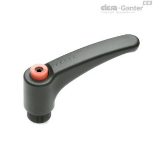 ERX-AV-B Adjustable handles Brass boss, threaded hole