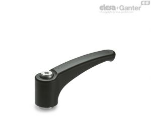 ERZ-SST Adjustable handles Stainless steel clamping element, threaded hole