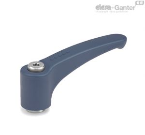 ERZ-SST-MD Adjustable handles Stainless steel clamping element, threaded hole