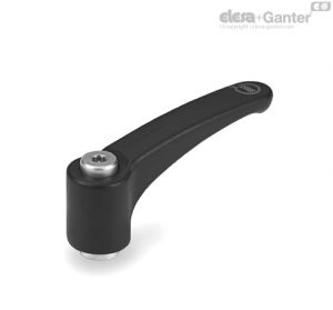 ERZ-SST-SAN Adjustable handles Stainless steel clamping element, threaded hole