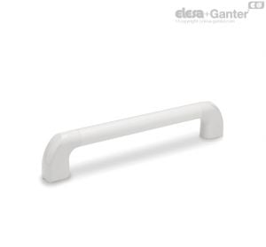 ETH-CLEAN Tubular handles Aluminium tube with white coating