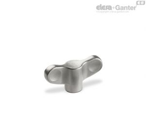EWNM-SST Wing knobs Threaded blind hole