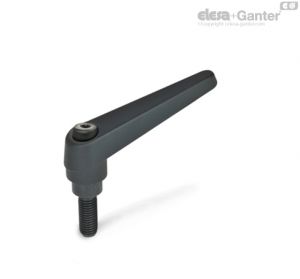 GN-101 Empuñaduras graduables con espárrago roscado