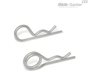 GN 1024-NI Spring cotter pins Stainless Steel