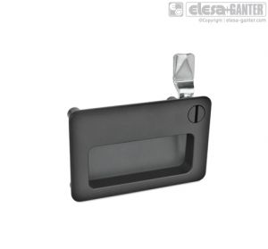 GN-115.10 Latches with gripping tray operation with key, not lockable
