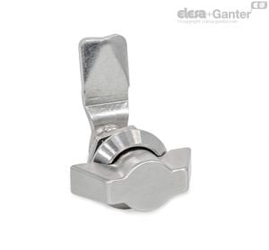 GN 115-WOE-SST-A4 Latches with Operating Elements in Stainless Steel (A4)