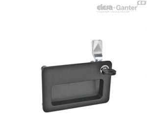 GN 115.10 Latches with Gripping Tray Operation with key, lockable