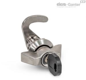 GN 115.8-L-SST-SCKN Hook-Type Latches With wing knob (same lock)