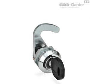 GN 115.8-L-ZD-SU Hook-Type Latches With key (different lock)