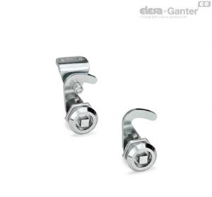 GN-115.8-NL Hook-type latches Operation with operating elements, not lockable