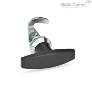 GN 115.8-WOE-NL-ZD-ST Fechos Tipo Gancho Com Pega em T