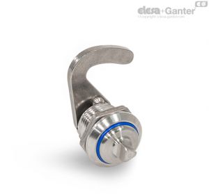 GN 115.8-WSK-IP-SST-AD7 Fechos tipo gancho com três superfícies planas exteriores