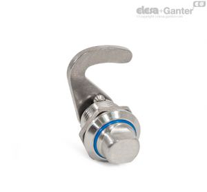 GN 115.8-WSK-IP-SST-AZ13 Hook-Type Latches With two exterior flats