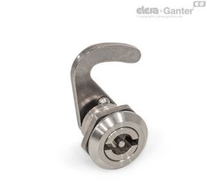 GN 115.8-WSK-NL-SST-VDE Hook-Type Latches With double bit