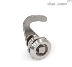 GN 115.8-WSK-NL-SST-VK8 Hook-Type Latches With square